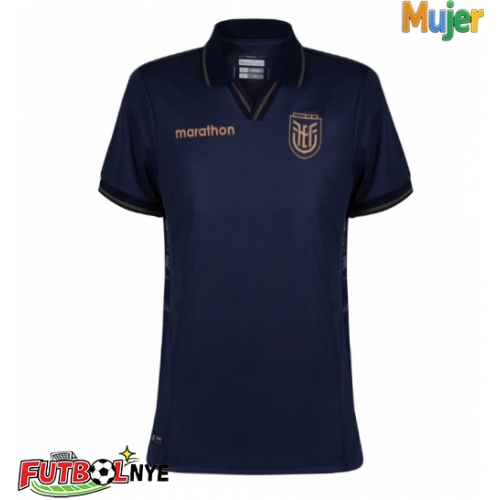 Camiseta Ecuador Visitante Equipación para mujer Mundial 2026 manga corta